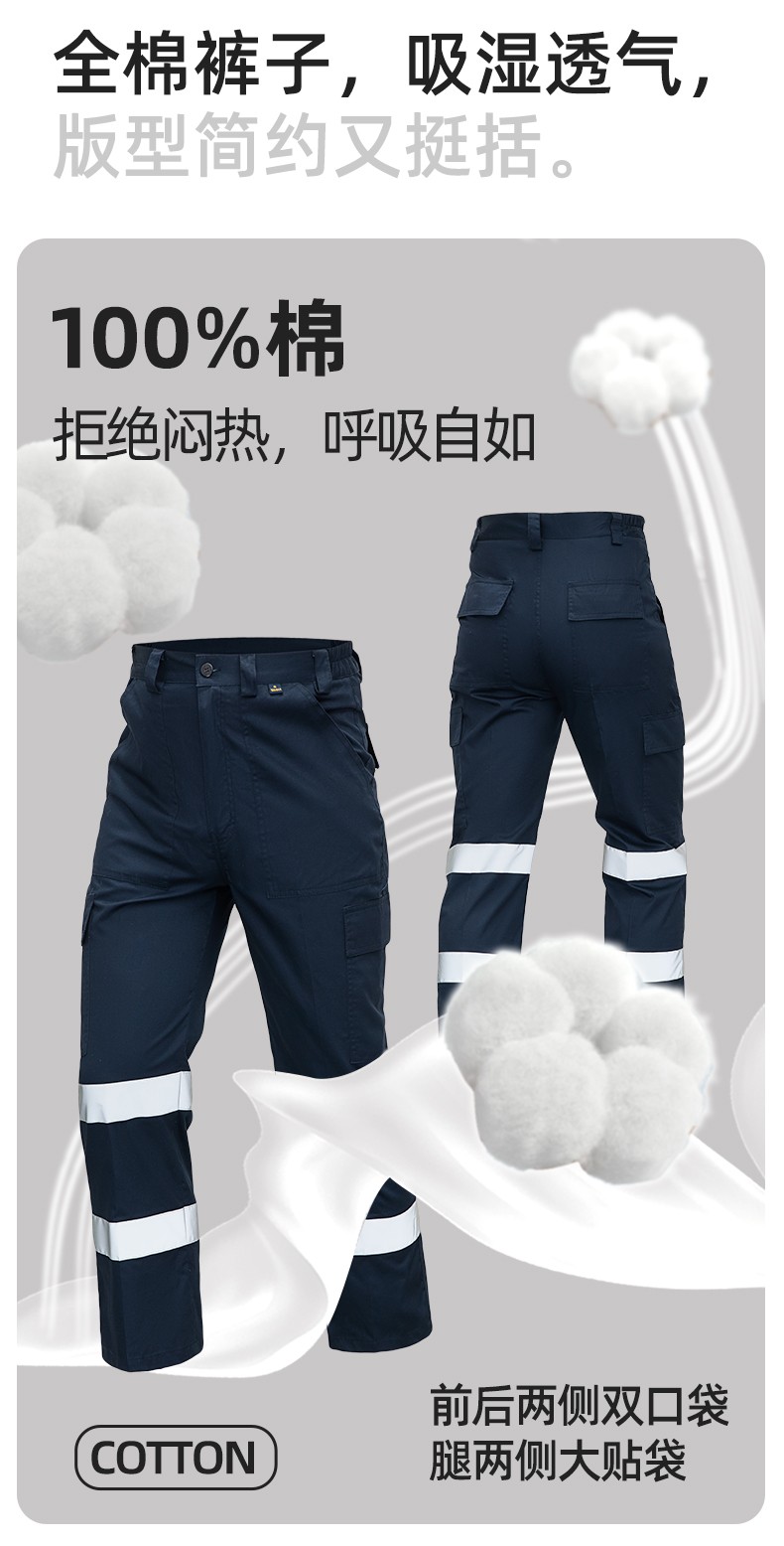 SG2119X 夏季速干長袖工服反光條薄款透氣POLO文化衫車間機修工裝(圖6)