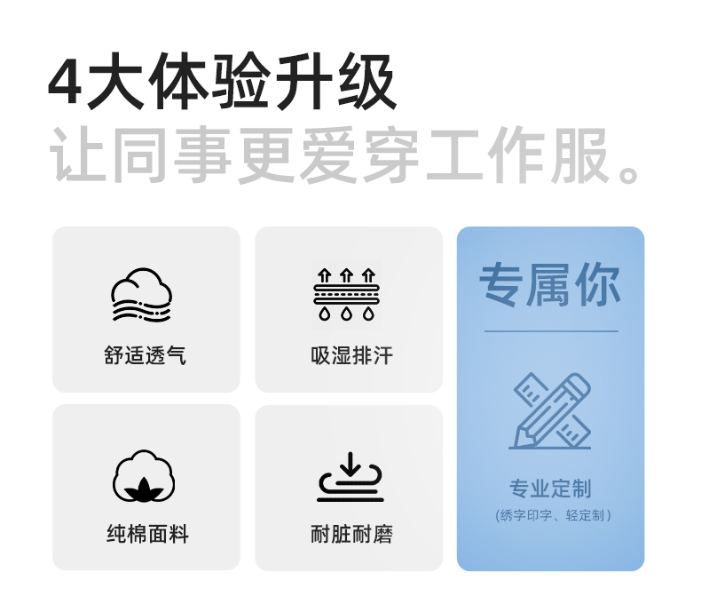 QM2091D 夏季工作服套裝男純棉長短袖薄款反光海油工程工裝機電焊工勞保服(圖2)
